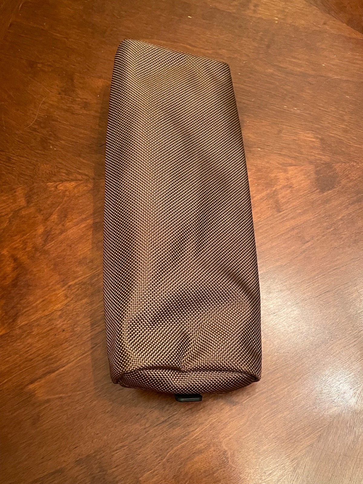 Tumi ALPHA Electronic Cord Pouch Ballistic Nylon Color-Brown New Without Tags