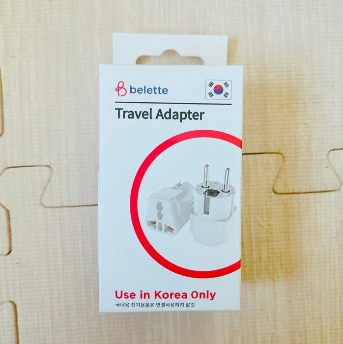 100-250V / 10A Power Plug Travel Adapter for Korea