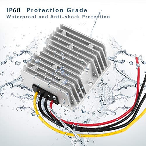 10A 120W Golf CART 24V 36V 48V to 12V Converter DC DC 12V*10A(18V-60V to 12V)