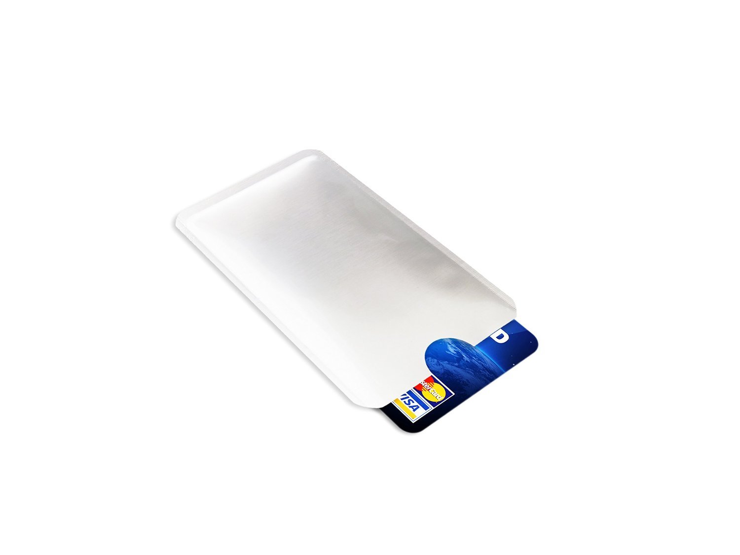 100x HIGH LEVEL RFID Blocking Credit Card Sleeve Protector Shield WaterProof USA