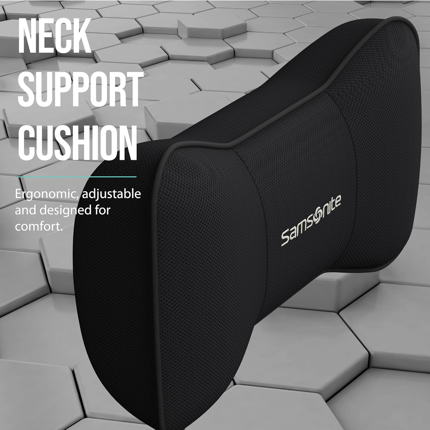SAMSONITE, Travel Neck Pillow for Car or SUV, Boost your DRIVING COMFORT, High G