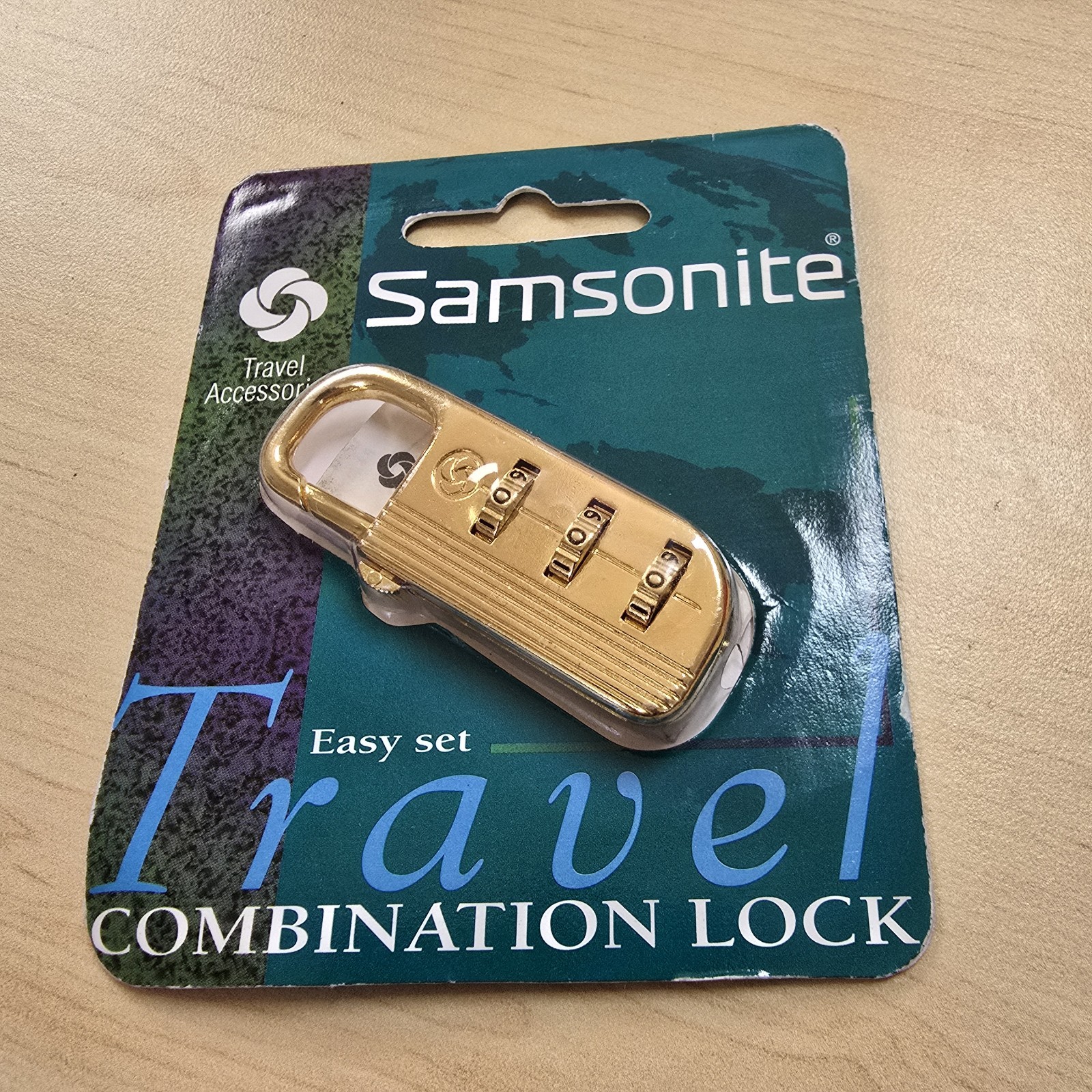 Samsonite Luggage Travel Combination Lock Vintage (1996) NOS
