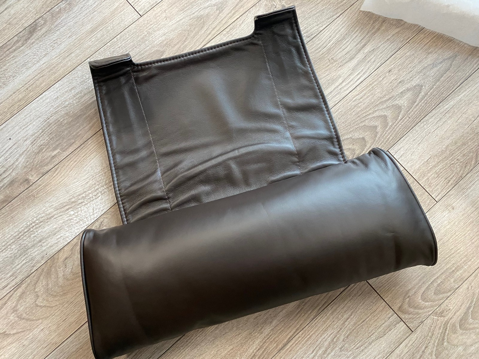 PC-410 PC-500 PC-510 Espresso Leather Perfect Chair Neck Head Pillow Human Touch