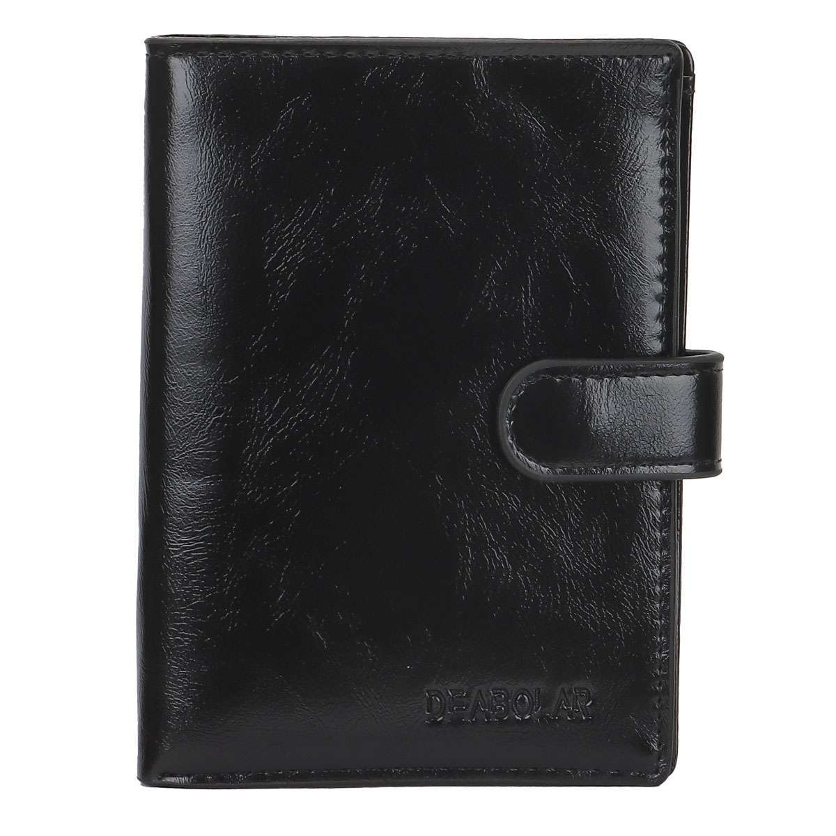 Leather Travel Passport Holder Wallet For Men and Women Unisex RFID Blocking