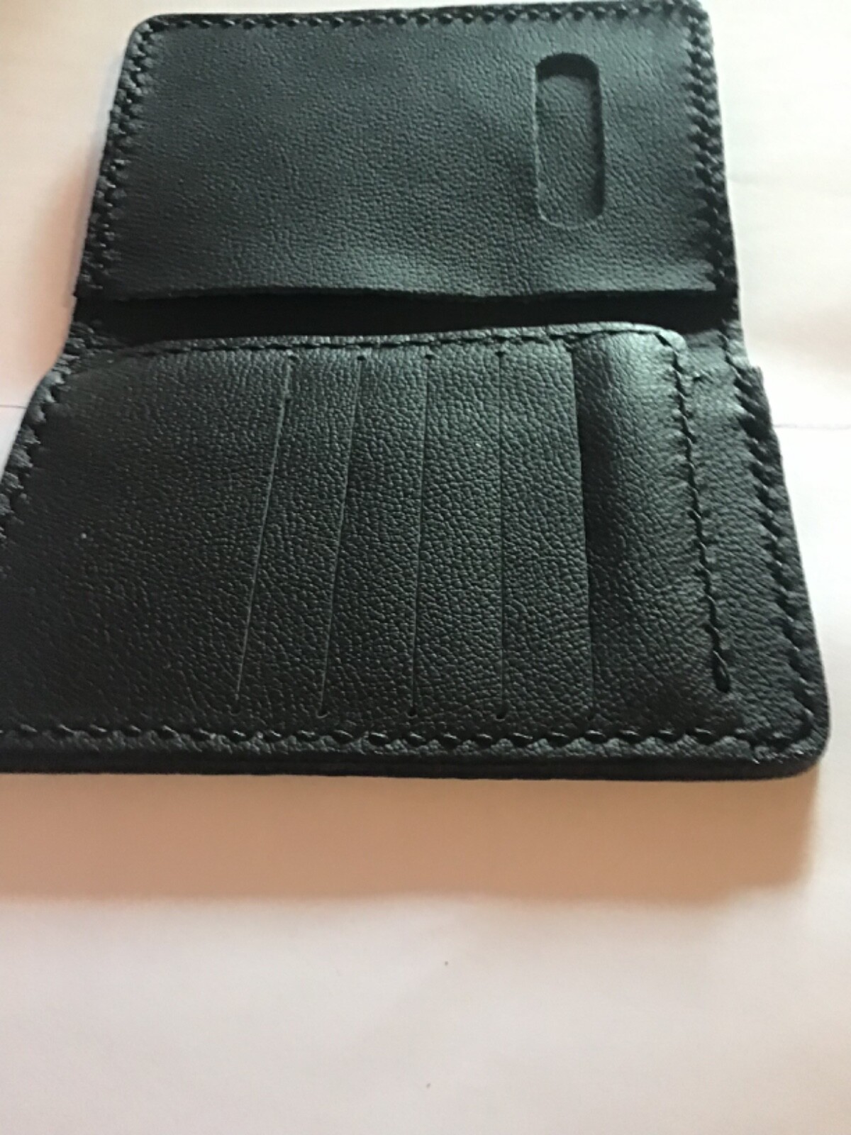 Crocodile Authentic Black Passport Holder.