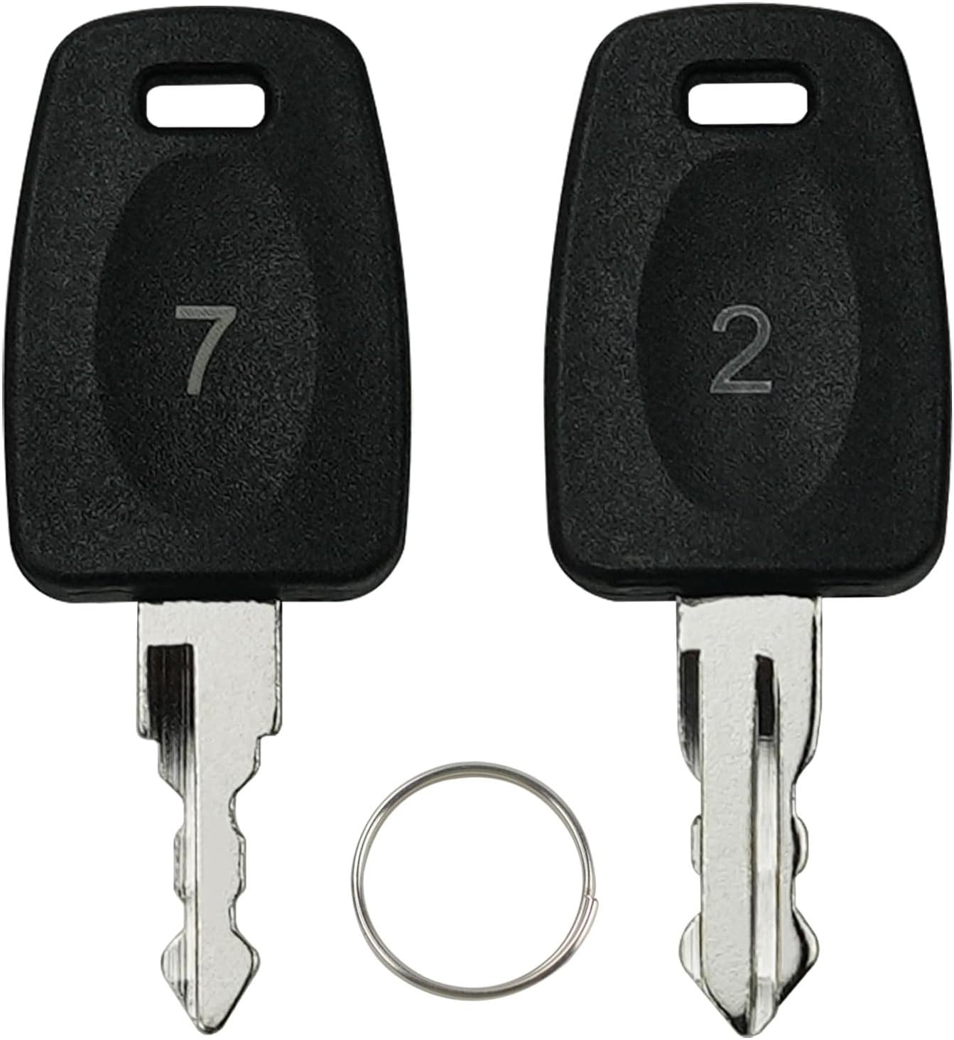 Luggage Keys 002 007 Replacement for Bag Suitcase Luggage Lock | 002 Keys 007 Ke