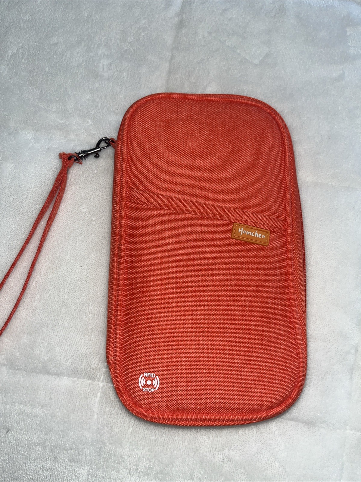 Orange PassPort Travel Case
