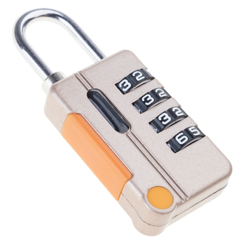 Weatherproof Padlocks 4 Digit Password Lock for Storage Unit Gym Locker Toolbox