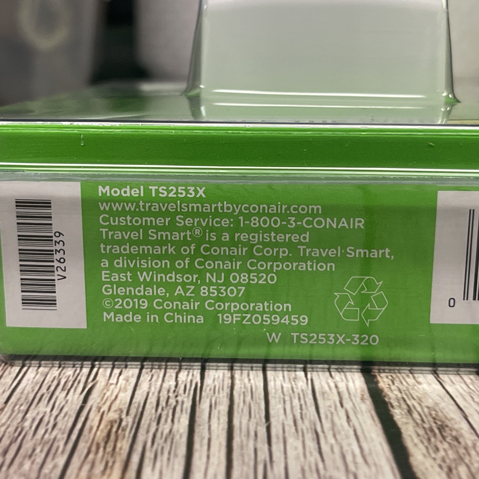 Conair Travel Smart TS253X All-in-one Adapter Converter Combo Unit NEW