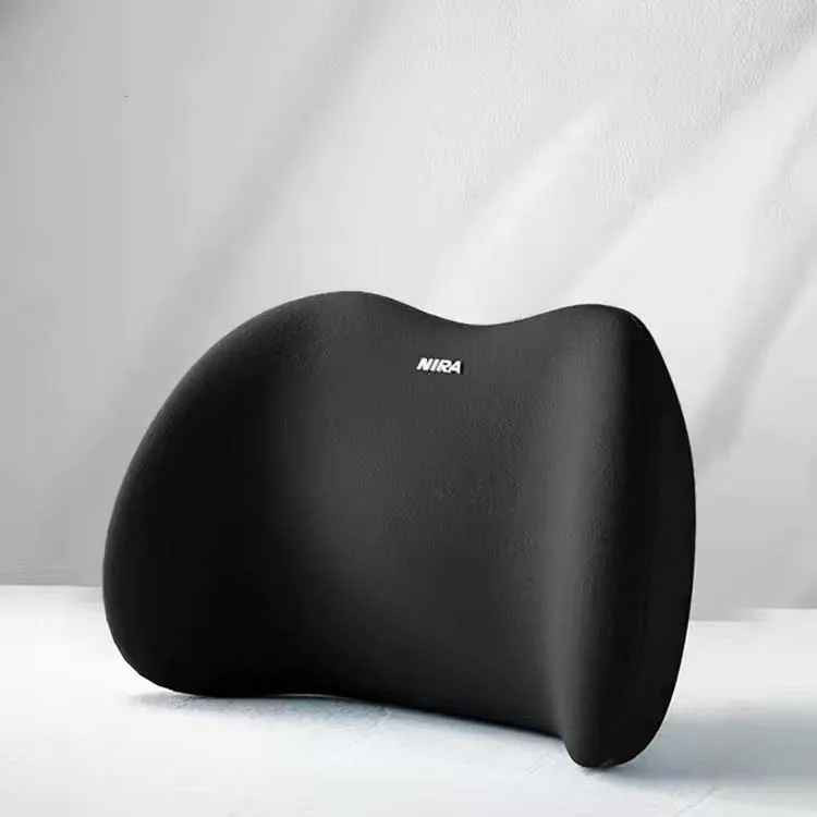 Car Lumbar Support Neck Headrest Memory Foam Cushion Pillow for Seat Office
