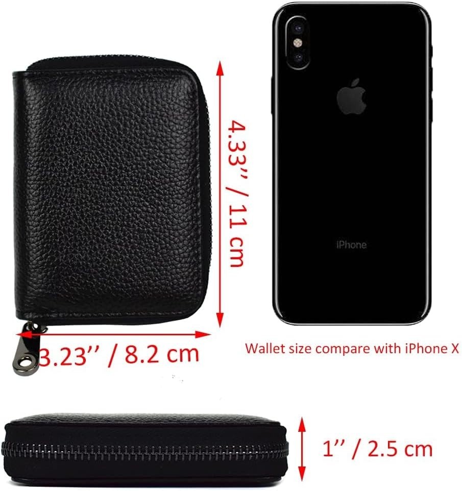 Card Holder for Women Men RFID Small Wallets Credit Card Case Money Organizers,2
