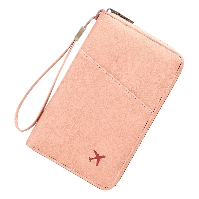 Modern Waterproof PU Document Wallet With Blocker andCard Storage Case
