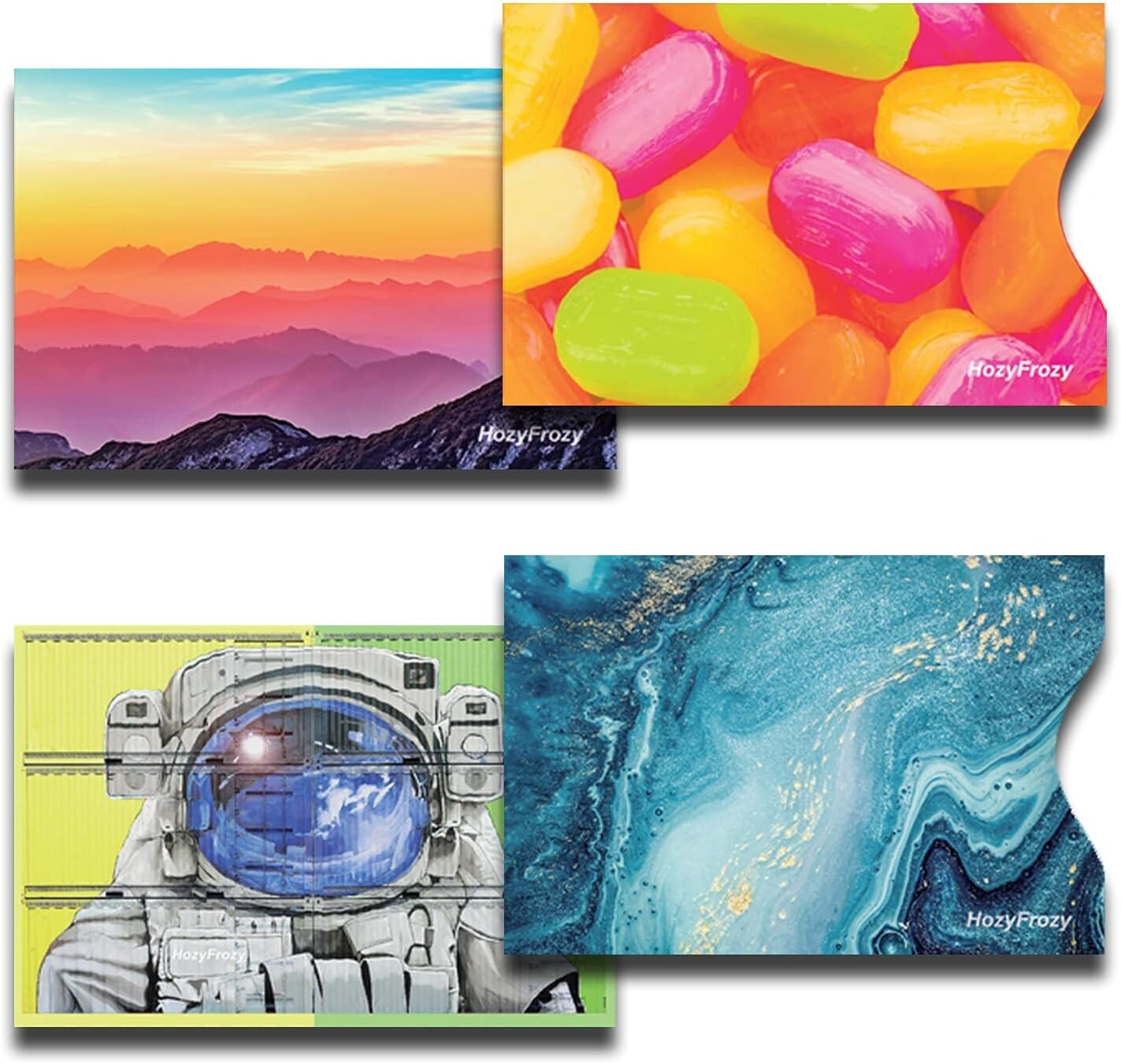 8 RFID Blocking Sleeves, Credit Card Protector, Anti-Theft Credit Card Holder US