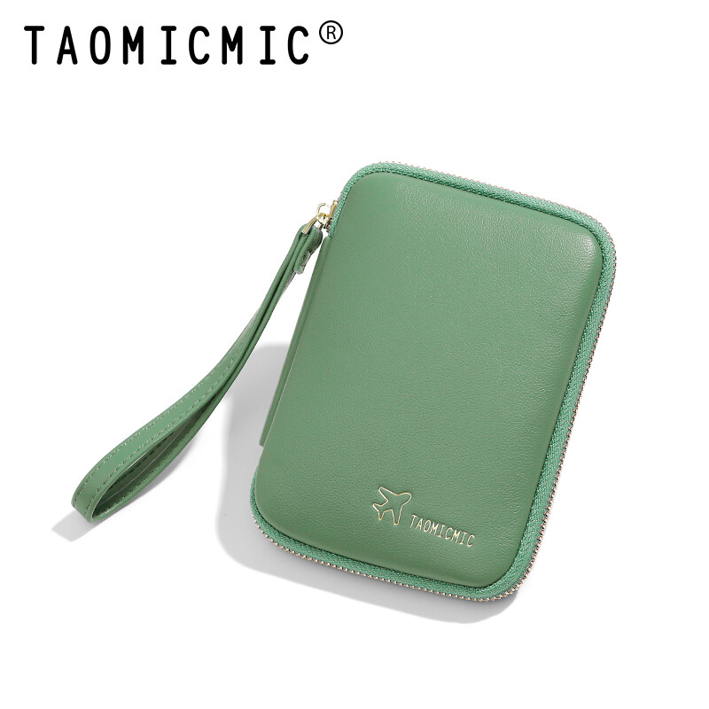 Passport Holder Credit Card Travel Wallet Document Organizer Case RFID Blocking