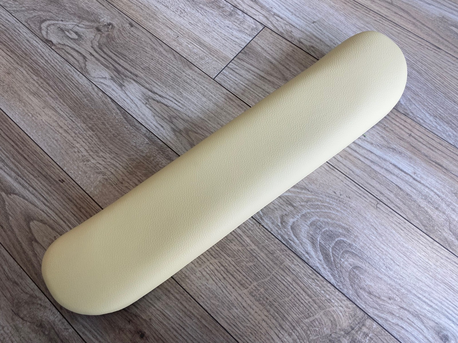 Ivory Leather Human Touch PC-410 / PC-420 Perfect Chair Footrest pad cap cover