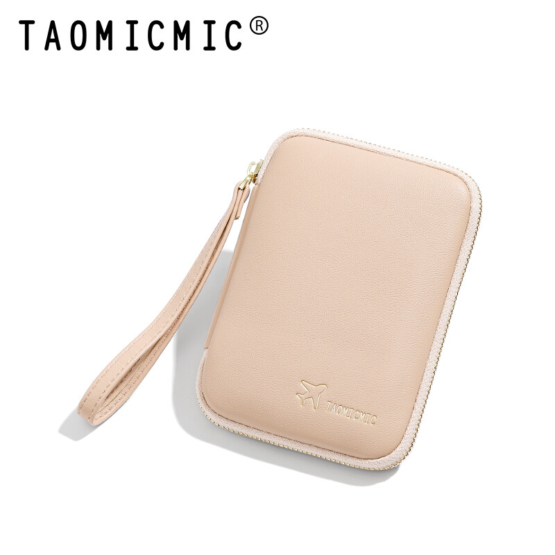 Passport Holder Credit Card Travel Wallet Document Organizer Case RFID Blocking