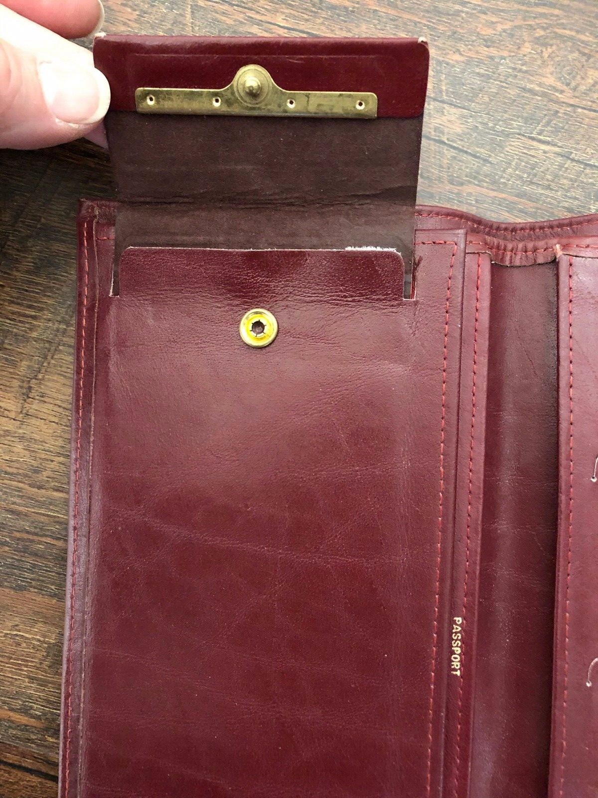 Prince Gardner Passport Case Full Grain Cowhide Travel Case