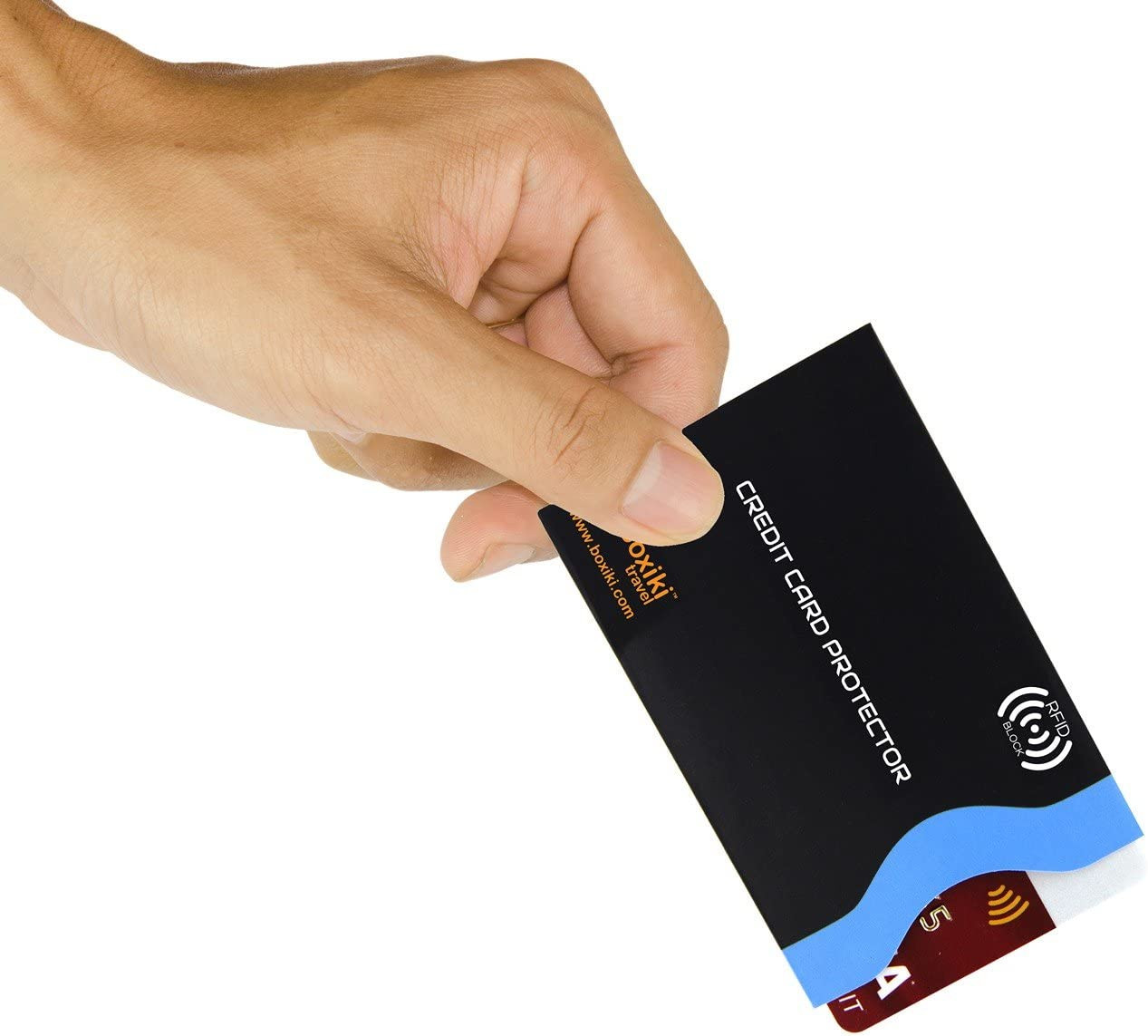 15 Pack RFID Blocking Sleeves Credit Card & Passport Protectors Identity Theft