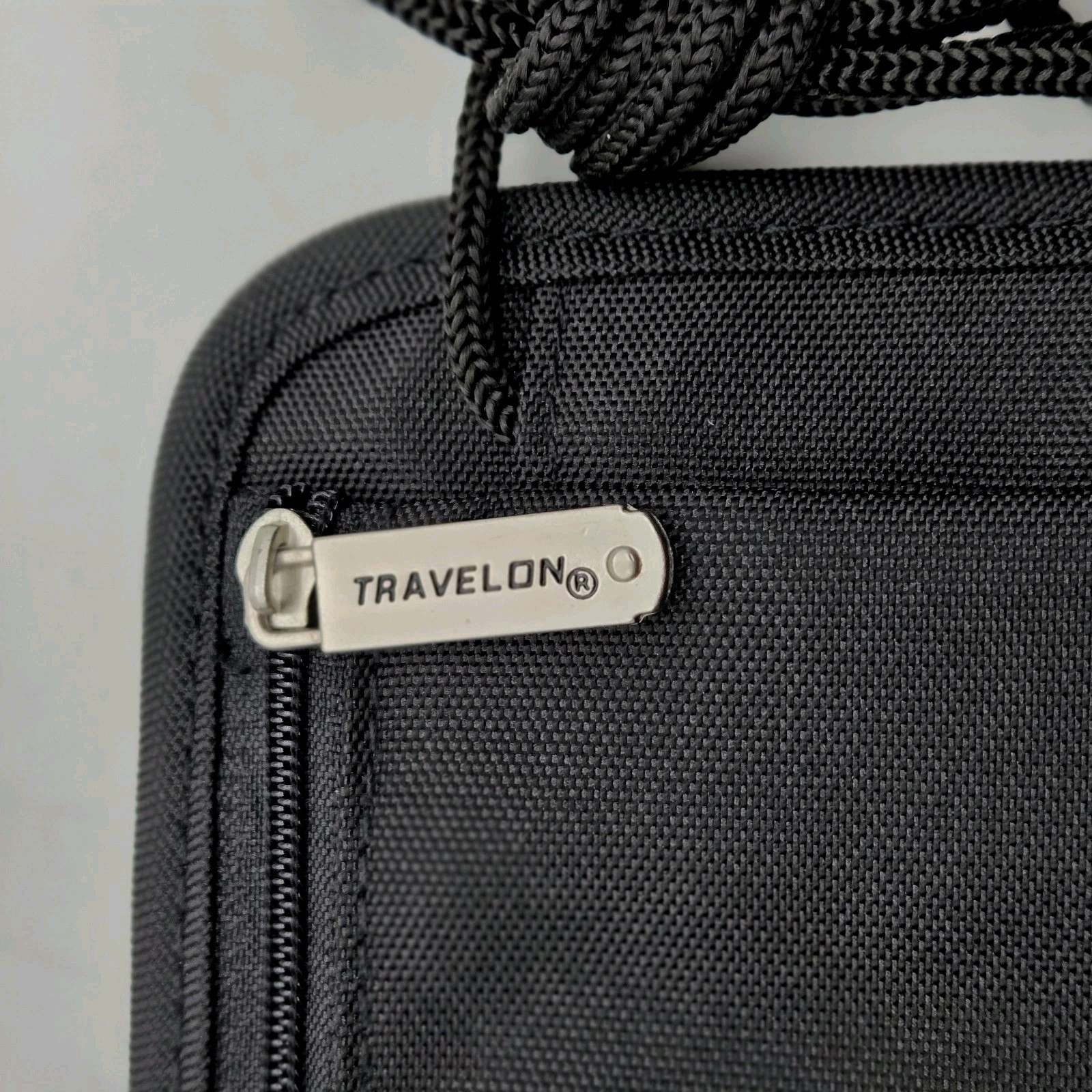 Travelon Id Passport Holder Neck Wallet Travel Pouch Unisex Black Keep Safe