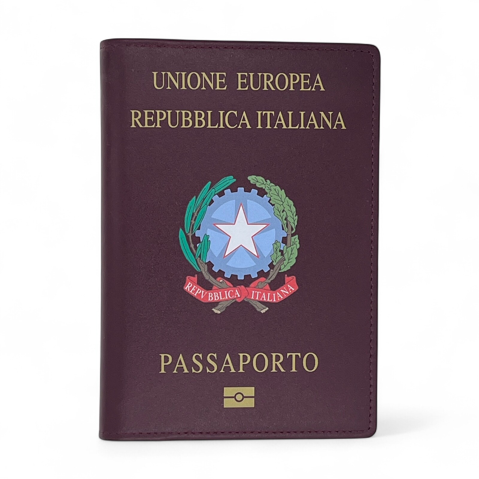 Italy Genuine Leather Crafted Travel Passport Wallet/Holder