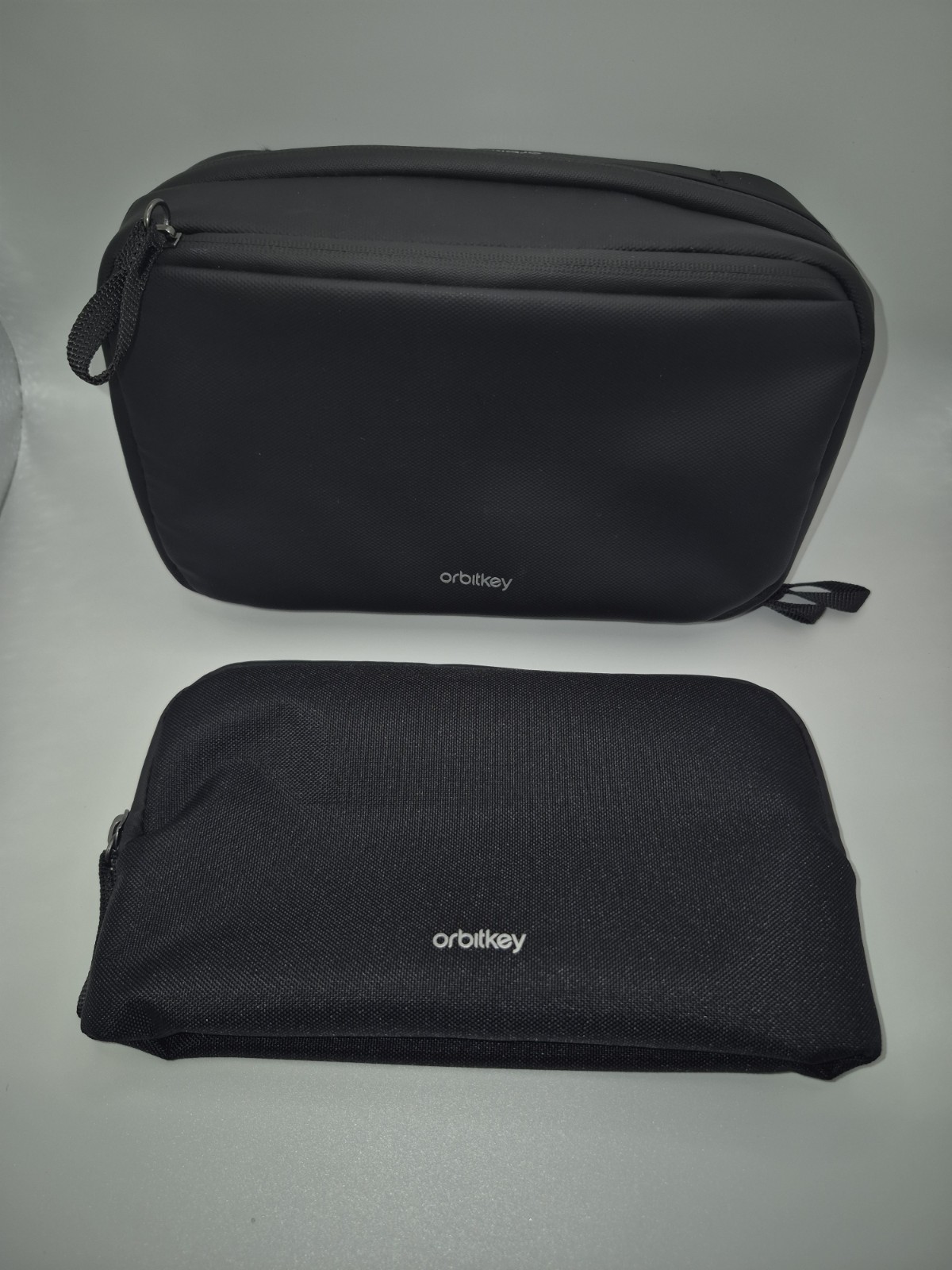 Orbitkey Travel Organizer Pouch Set Black Lockheed Martin Branded Tech Case