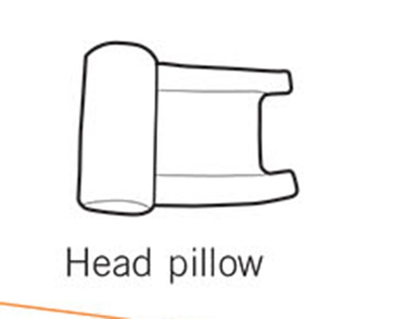 PC-410 PC-500 PC-510 Sand Leather Perfect Chair Neck Head Pillow Human Touch