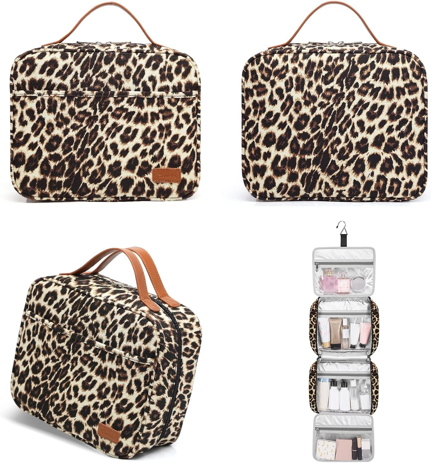 Large Capacity Hanging Travel Toiletry Organizer