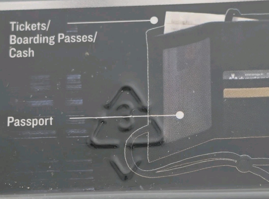SwissGear RFID Blocking Airport ID Ticket Passport Wallet Black New in Package