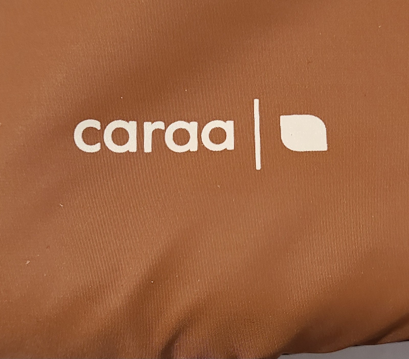 2pk Caraa Snappu Snap-Together Travel Pouches Orange/Brown Modern Travel System