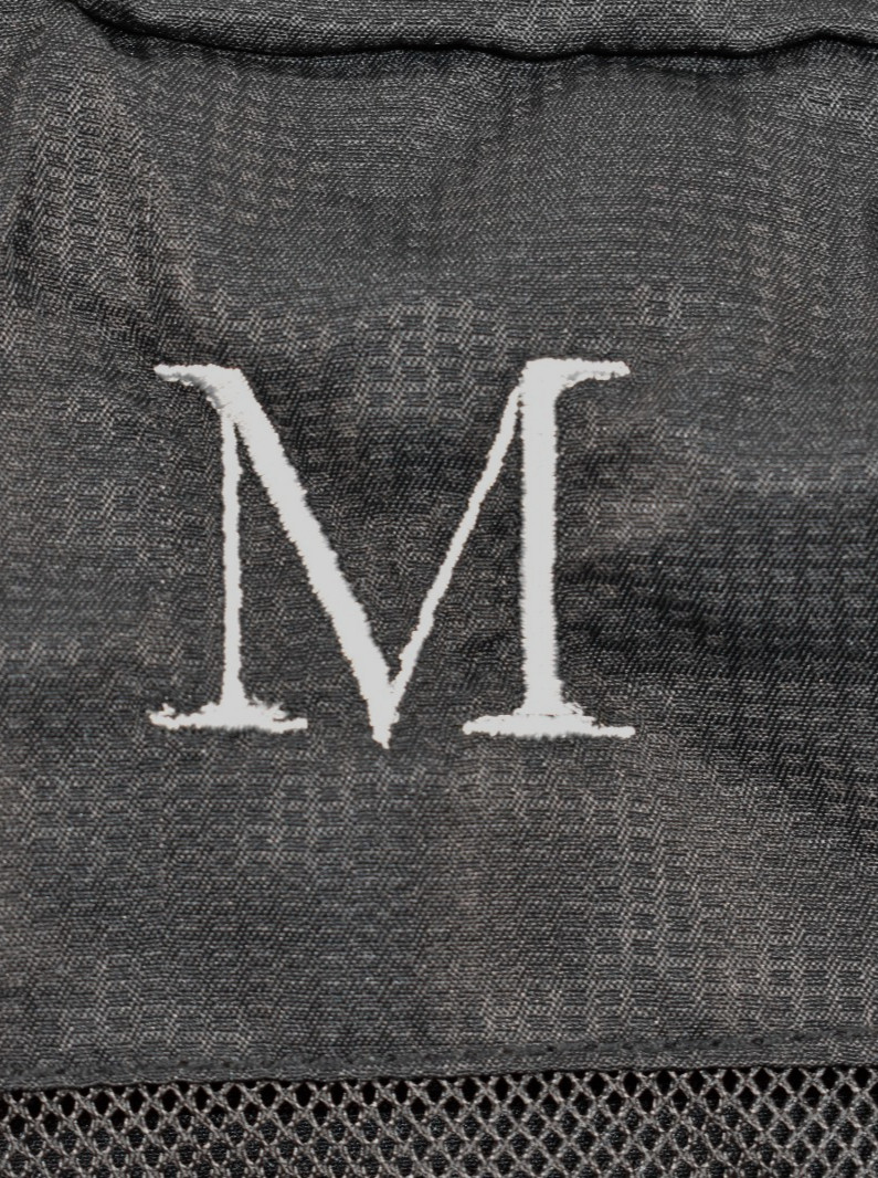 Mark & Graham Modern Packing Cubes Monogrammed Letter M Set of 5 Black NWOT