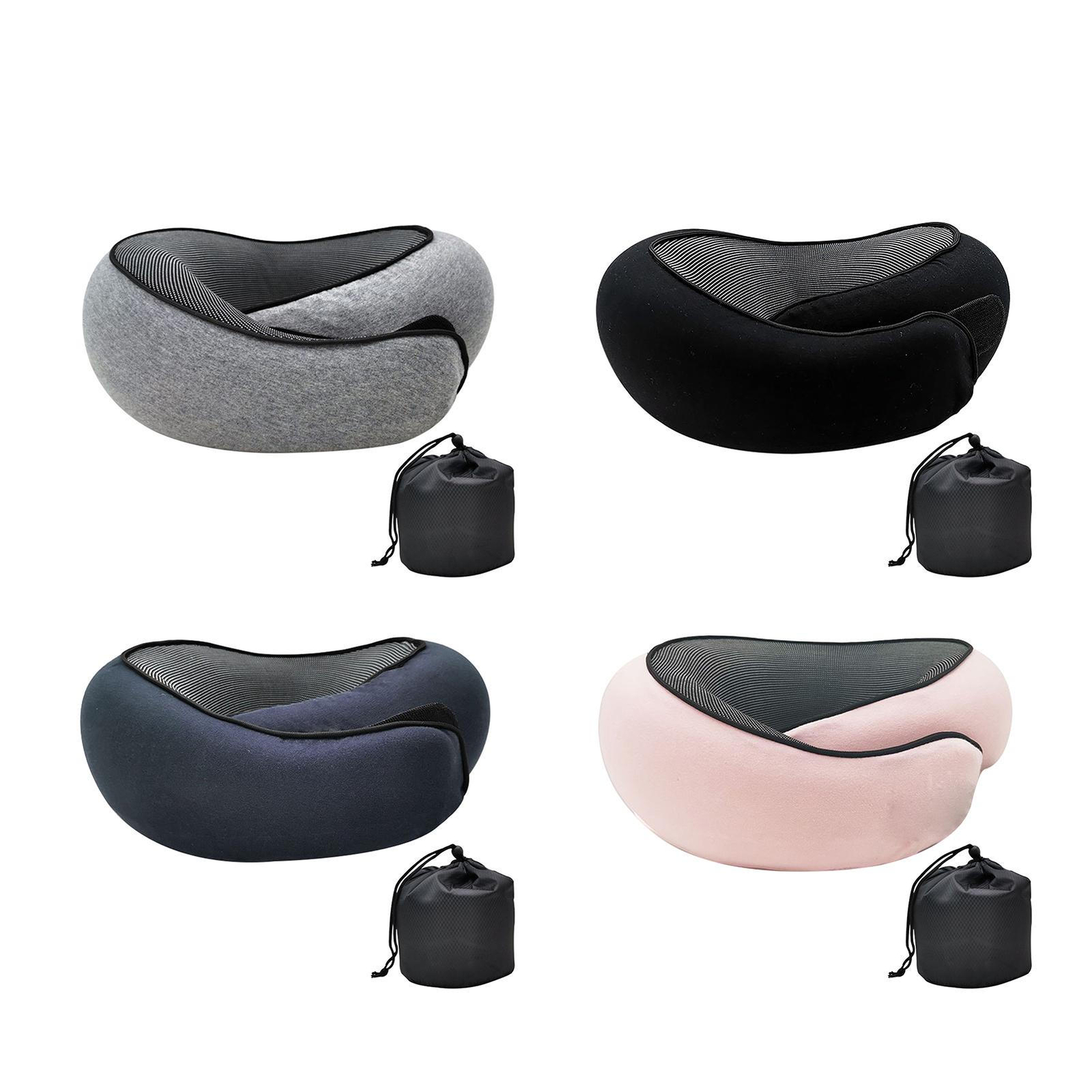 Neck Pillow Comfort Compact Ergonomic for Travel Neck Travel Pillow Memory Foam