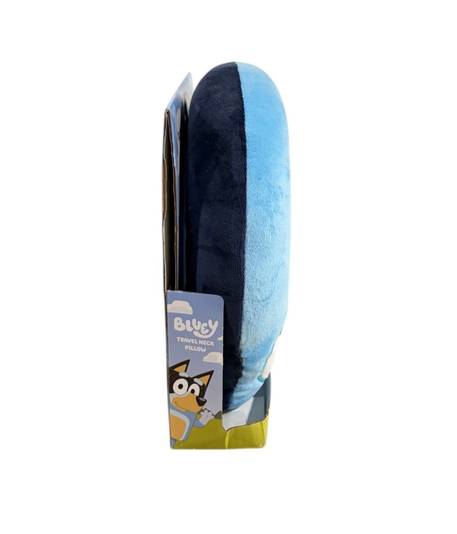 Bluey Toddler Travel Pillow Unisex Blue 10.6″ L X 3.3″ Wide X 10.6″ H.