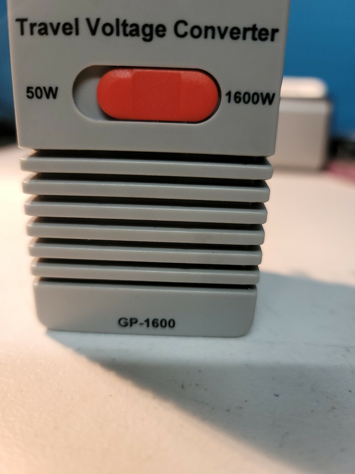 travel voltage converter GP-1600. unit only. 4B
