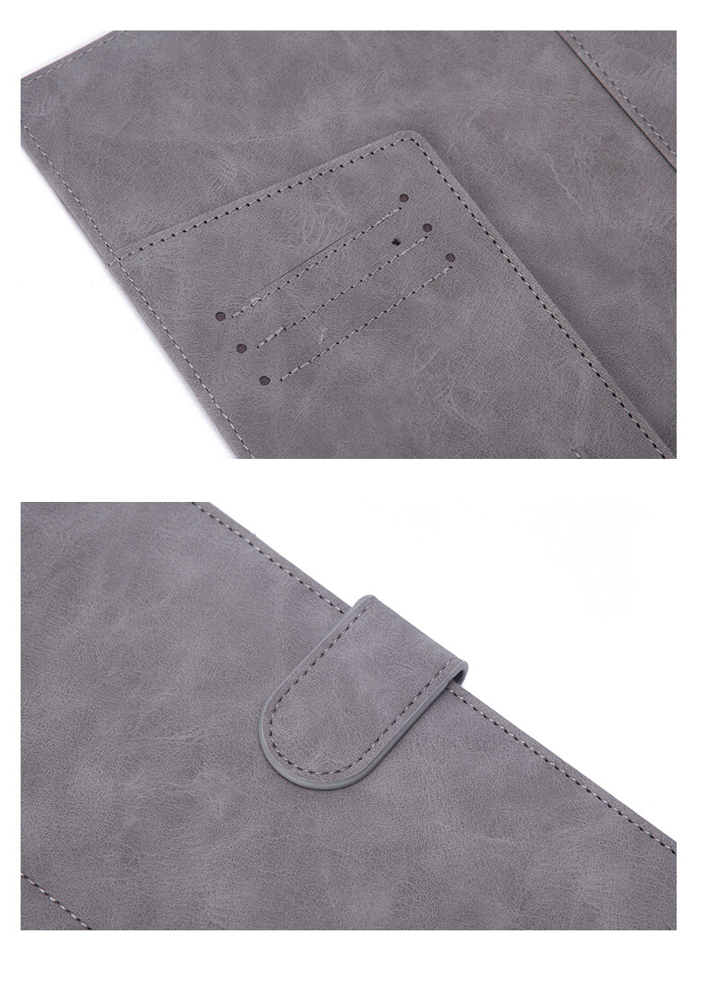 RFID Blocking Leather Travel Wallet & Family Passport Holder Document Organizer