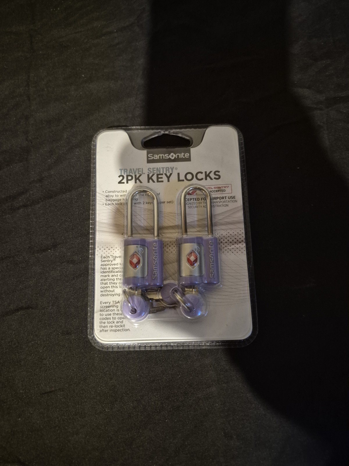 Samsonite – Travel Sentry Key Locks (2-Pack)