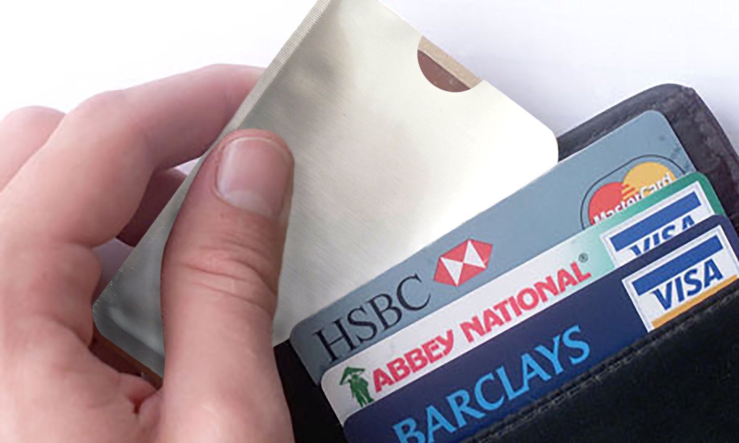 100x HIGH LEVEL RFID Blocking Credit Card Sleeve Protector Shield WaterProof USA