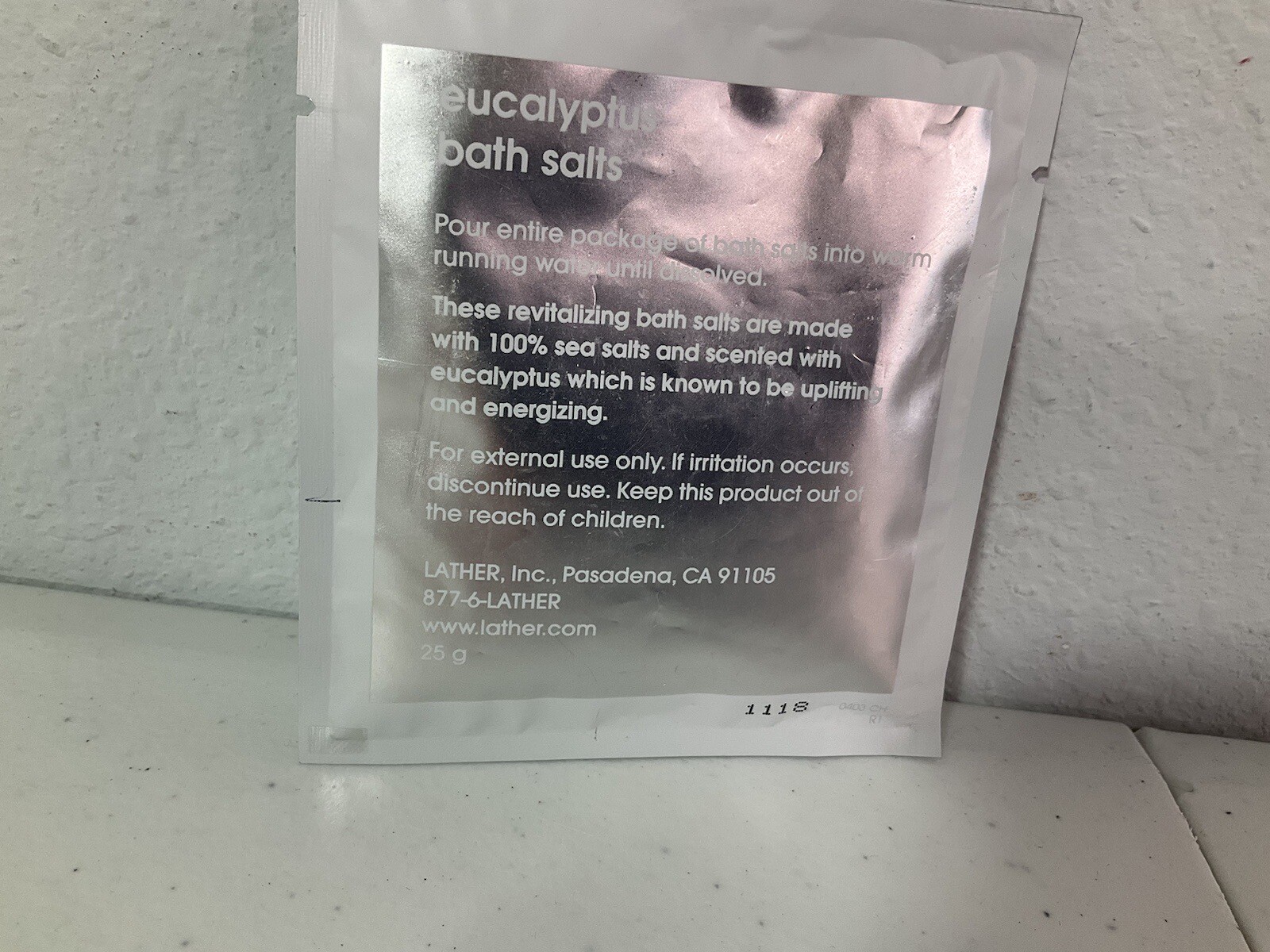 MODERN APOTHECARY “Lather” Travel Toiletries. See Description For Exact Items.
