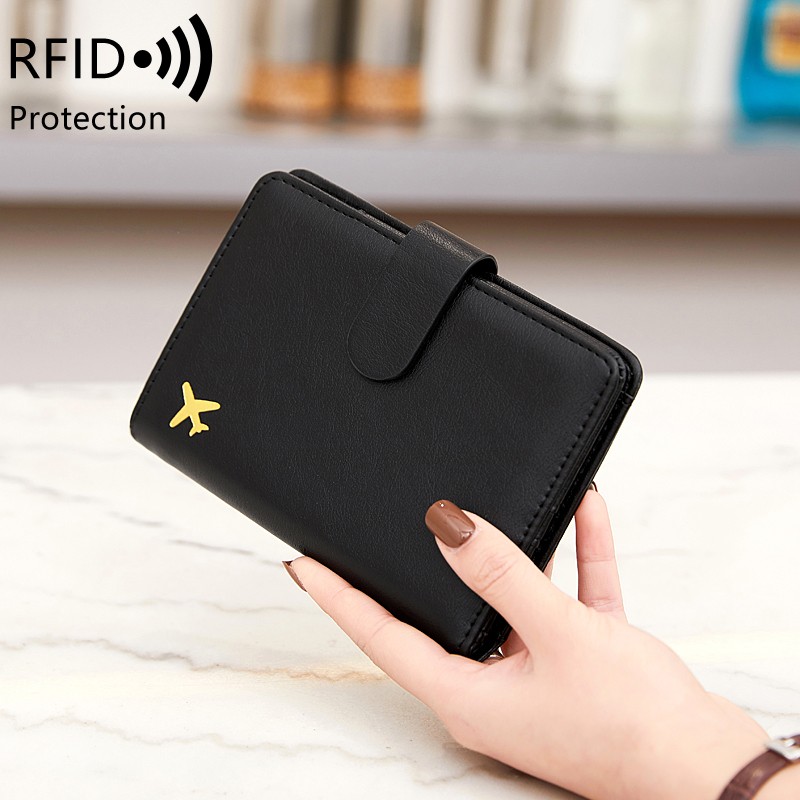 RFID Blocking Passport Holder ID Card Travel Wallet Organizer Cover Case US FAST