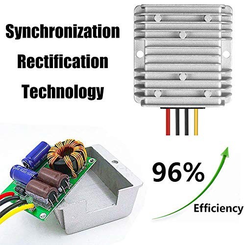 10A 120W Golf CART 24V 36V 48V to 12V Converter DC DC 12V*10A(18V-60V to 12V)