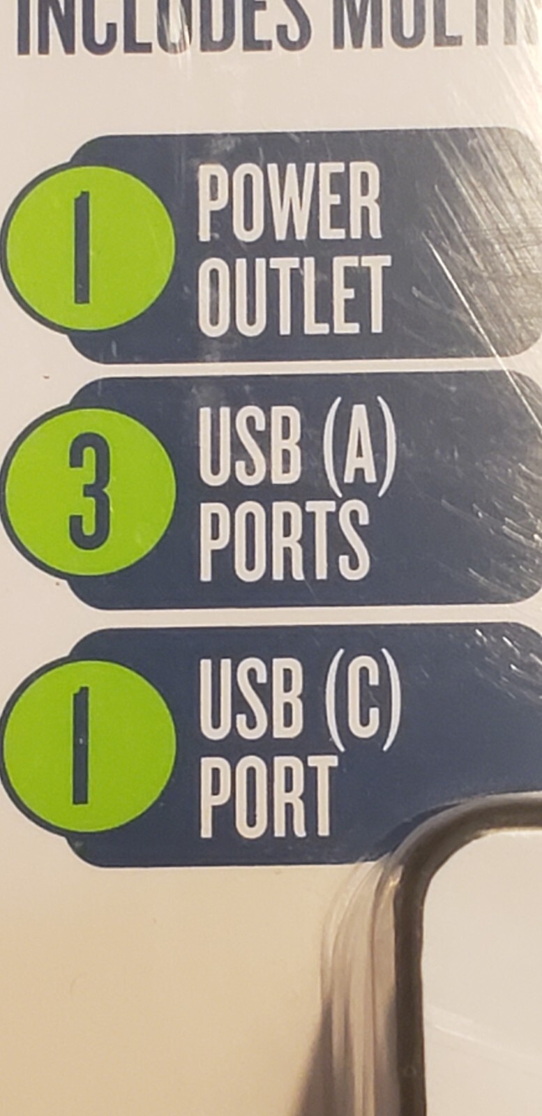 New Protégé Travel Power Adaptor With USB
