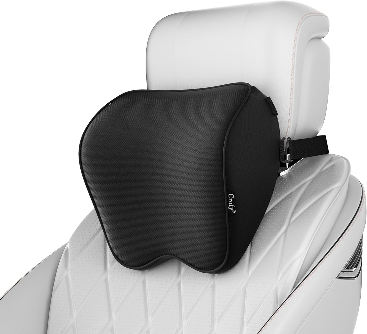 2-Pack Car Neck Pillow, Softness Car Headrest Pillow for Driving with Adjusta…