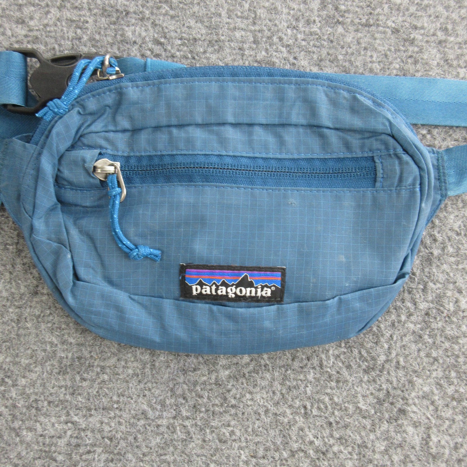 Patagonia Blue Fanny Pack Waist Bag Hip Pack Travel Unisex Outdoor Hiking