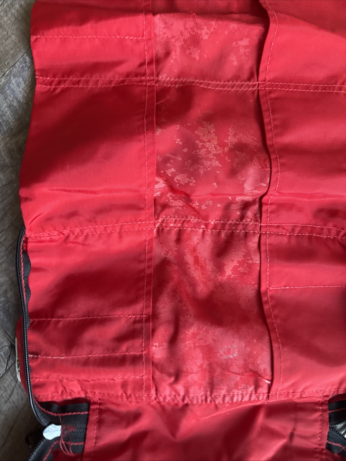 Vintage REI Coop Toiletry Bag Travel Case Camping Hiking Red Hanging