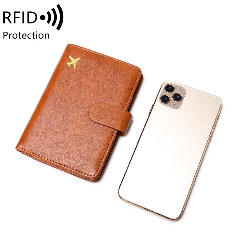 RFID Blocking Passport Holder ID Card Travel Wallet Organizer Cover Case US FAST