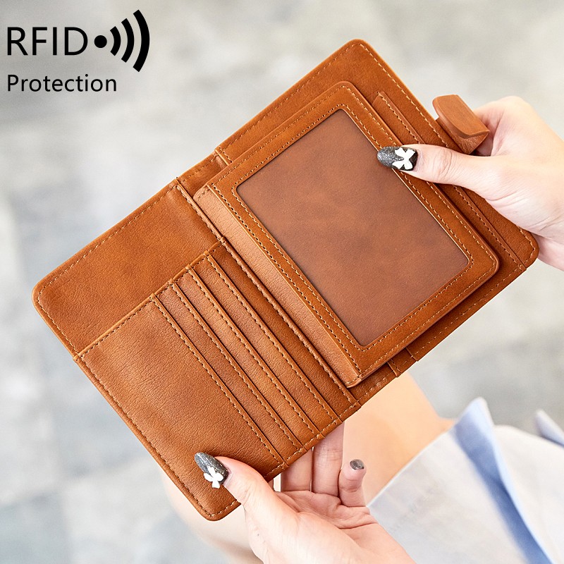 RFID Blocking Passport Holder ID Card Travel Wallet Organizer Cover Case US FAST