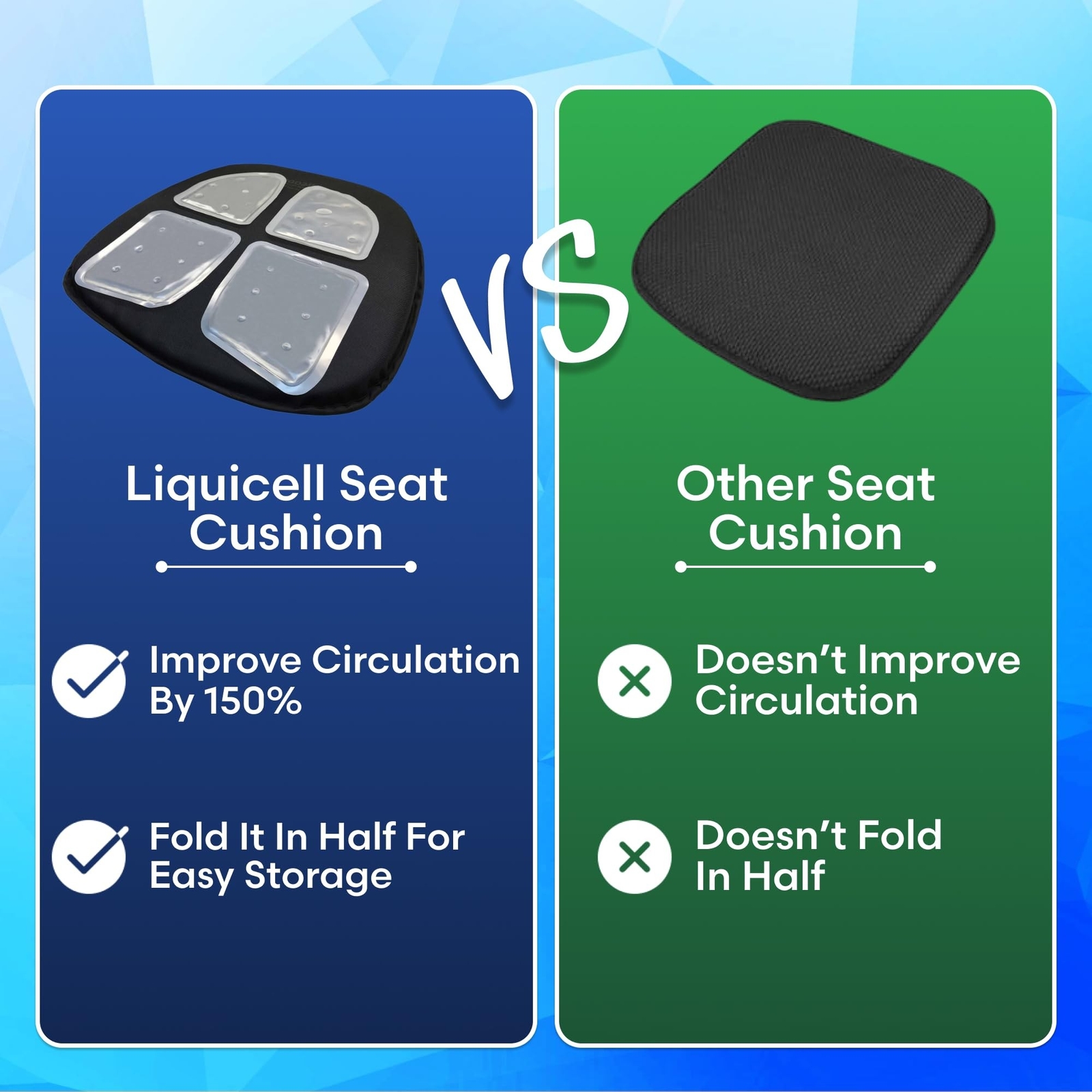 Travel Seat Cushion for Airplane, Car, Truck, Long Flights & Drive | Must Hav…