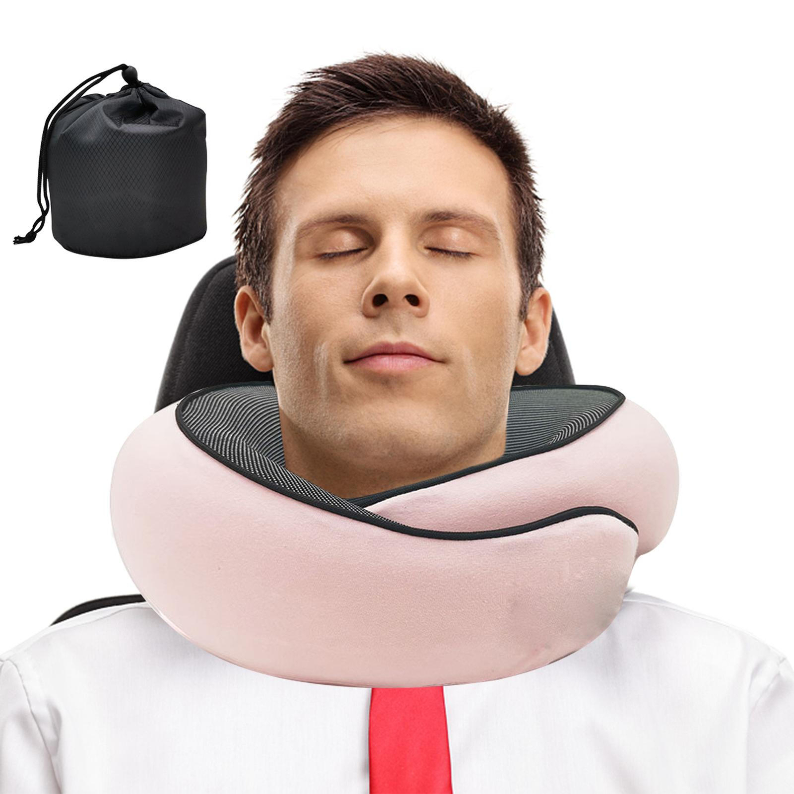 Neck Pillow Comfort Compact Ergonomic for Travel Neck Travel Pillow Memory Foam