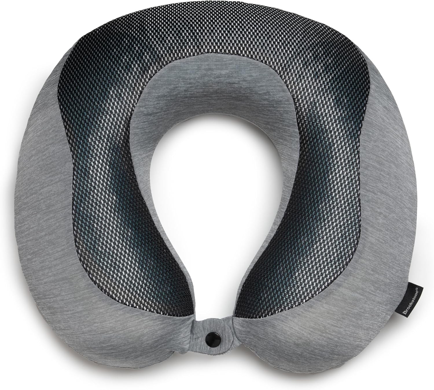 Cool Touch Memory Foam Head & Neck Travel Pillow Vacations Airplanes Trains
