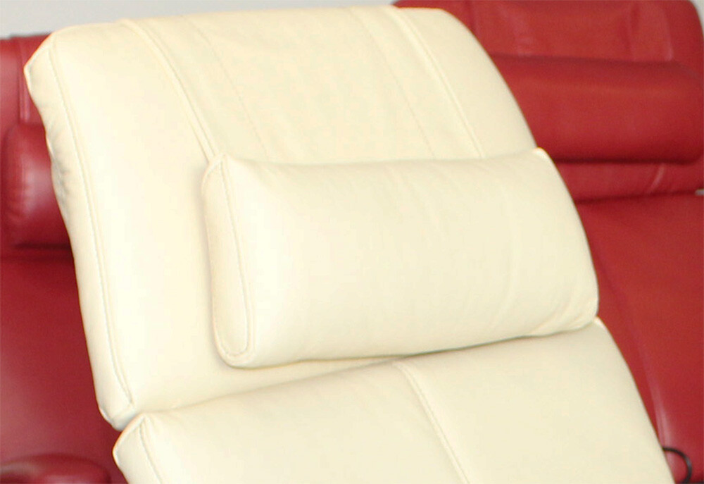 PC-410 PC-500 PC-510 Ivory Leather Perfect Chair Neck Head Pillow Human Touch