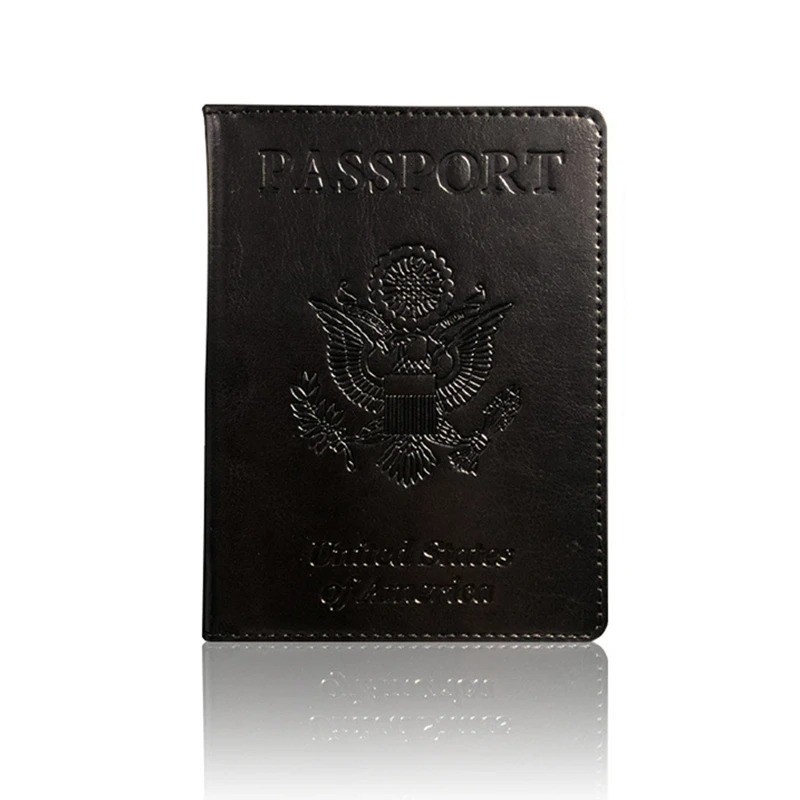RFID Blocking Passport Holder Leather Travel Wallet Card Case Essentials Kit Pro